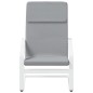 vidaXL Relaxsessel Hellgrau Stoff vidaXL Relaxsessel Hellgrau Stoff