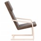 vidaXL Relaxsessel Dunkelbraun Stoff vidaXL Relaxsessel Dunkelbraun Stoff
