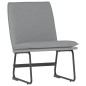 vidaXL Loungesessel Hellgrau 52x75x76 cm Stoff vidaXL Loungesessel Hellgrau 52x75x76 cm Stoff