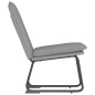 vidaXL Loungesessel Hellgrau 52x75x76 cm Stoff vidaXL Loungesessel Hellgrau 52x75x76 cm Stoff