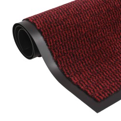 Schmutzfangmatten 2 Stk. Rechteckig Getuftet 120x180cm Rot
