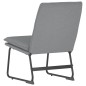 vidaXL Loungesessel Hellgrau 52x75x76 cm Stoff vidaXL Loungesessel Hellgrau 52x75x76 cm Stoff