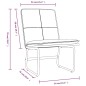 vidaXL Loungesessel Grau 54x75x76 cm Kunstleder vidaXL Loungesessel Grau 54x75x76 cm Kunstleder
