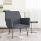 vidaXL Sessel Dunkelgrau 62x79x79 cm Samt vidaXL Sessel Dunkelgrau 62x79x79 cm Samt
