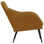 vidaXL Sessel Braun 63x76x80 cm Samt vidaXL Sessel Braun 63x76x80 cm Samt