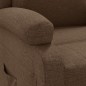 vidaXL Relaxsessel Elektrisch Braun Stoff vidaXL Relaxsessel Elektrisch Braun Stoff