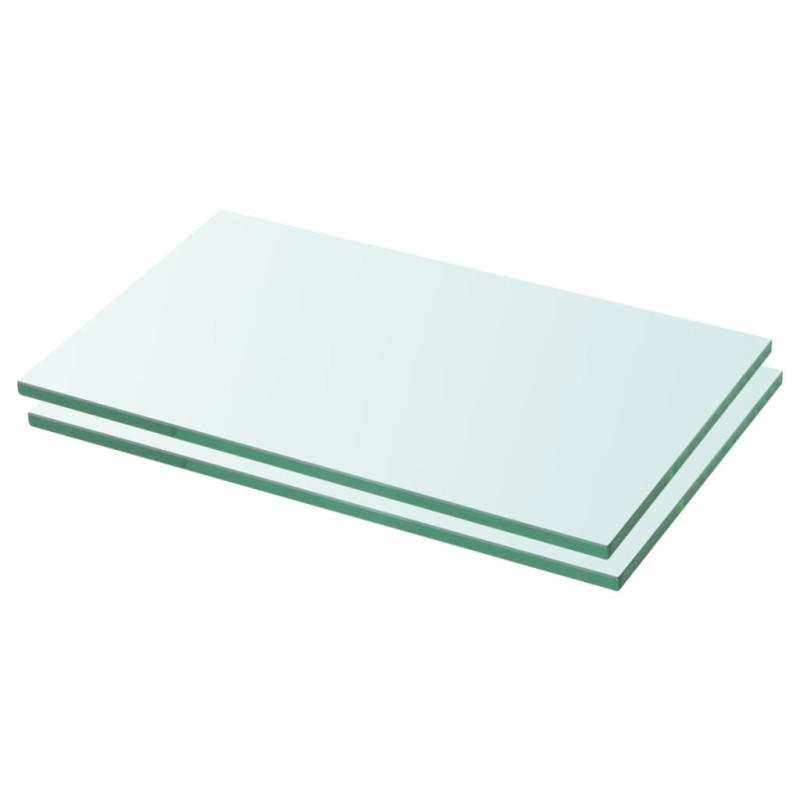vidaXL Regalböden 2 Stk. Glas Transparent 30x12 cm vidaXL Regalböden 2 Stk. Glas Transparent 30x12 cm