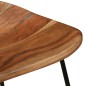 vidaXL Barhocker 2 Stk. Massivholz Akazie vidaXL Barhocker 2 Stk. Massivholz Akazie