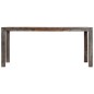 vidaXL Esstisch Grau 180 x 90 x 76 cm Massivholz vidaXL Esstisch Grau 180 x 90 x 76 cm Massivholz