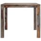 vidaXL Esstisch Grau 180 x 90 x 76 cm Massivholz vidaXL Esstisch Grau 180 x 90 x 76 cm Massivholz