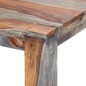 vidaXL Esstisch Grau 180 x 90 x 76 cm Massivholz vidaXL Esstisch Grau 180 x 90 x 76 cm Massivholz