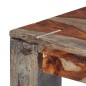 vidaXL Esstisch Grau 180 x 90 x 76 cm Massivholz vidaXL Esstisch Grau 180 x 90 x 76 cm Massivholz