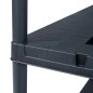vidaXL Lagerregale 2 Stk. Schwarz 220 kg 90 x 40 x 138 cm Kunststoff vidaXL Lagerregale 2 Stk. Schwarz 220 kg 90 x 40 x 138 cm Kunststoff