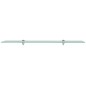 Schwebende Regale 2 Stk. Glas 90x10 cm 8 mm Schwebende Regale 2 Stk. Glas 90x10 cm 8 mm
