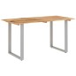 vidaXL Esstisch 140×70×76 cm Akazie-Massivholz vidaXL Esstisch 140×70×76 cm Akazie-Massivholz