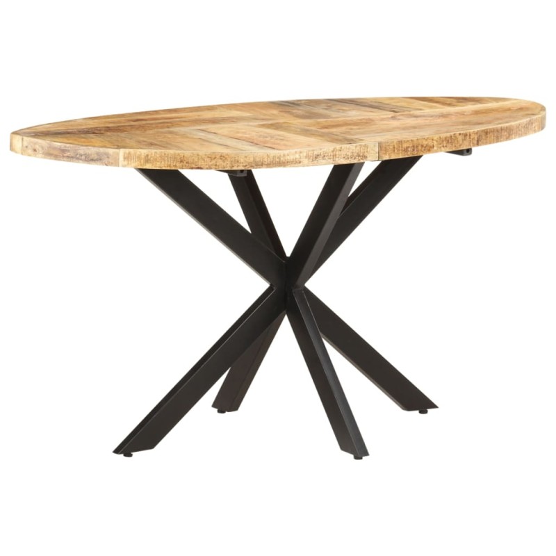 vidaXL Esstisch 140x80x75 cm Massivholz Mango vidaXL Esstisch 140x80x75 cm Massivholz Mango