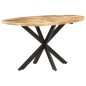 vidaXL Esstisch 140x80x75 cm Massivholz Mango vidaXL Esstisch 140x80x75 cm Massivholz Mango