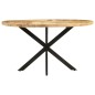 vidaXL Esstisch 140x80x75 cm Massivholz Mango vidaXL Esstisch 140x80x75 cm Massivholz Mango