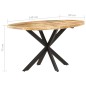 vidaXL Esstisch 140x80x75 cm Massivholz Mango vidaXL Esstisch 140x80x75 cm Massivholz Mango