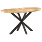 vidaXL Esstisch 140x80x75 cm Massivholz Mango vidaXL Esstisch 140x80x75 cm Massivholz Mango