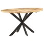 vidaXL Esstisch 140x80x75 cm Massivholz Mango vidaXL Esstisch 140x80x75 cm Massivholz Mango