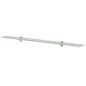 Schwebende Regale 2 Stk. Glas 100x10 cm 8 mm Schwebende Regale 2 Stk. Glas 100x10 cm 8 mm