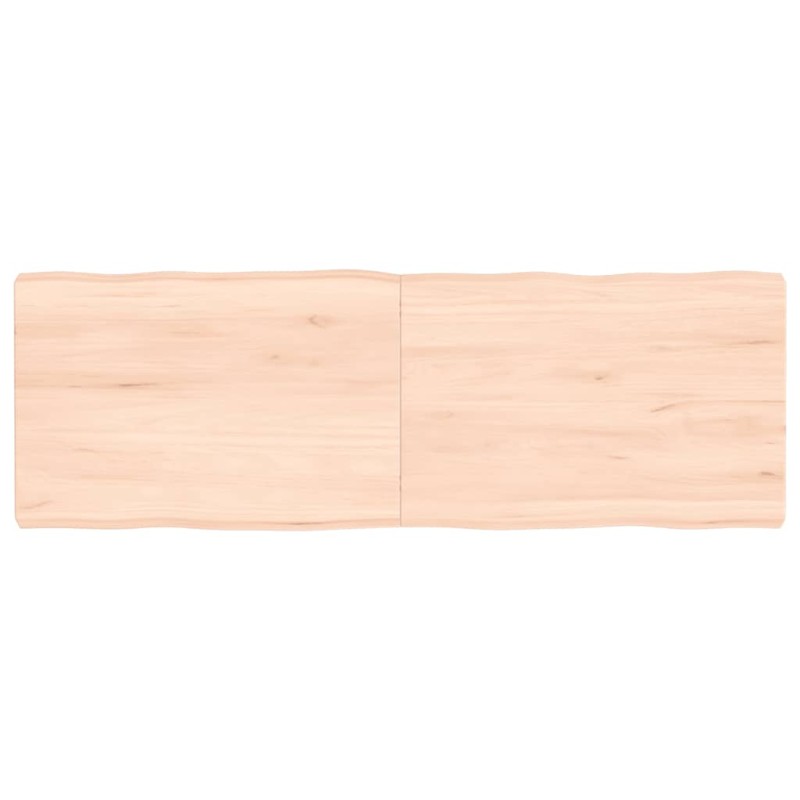 vidaXL Tischplatte 120x40x(2-6) cm Massivholz Unbehandelt Baumkante vidaXL Tischplatte 120x40x(2-6) cm Massivholz Unbehandelt Baumkante