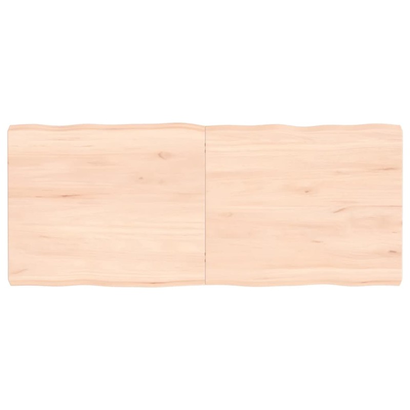 vidaXL Tischplatte 120x50x(2-6) cm Massivholz Unbehandelt Baumkante vidaXL Tischplatte 120x50x(2-6) cm Massivholz Unbehandelt Baumkante
