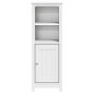 vidaXL Badschrank BERG Weiß 40x34x110 cm Massivholz Kiefer vidaXL Badschrank BERG Weiß 40x34x110 cm Massivholz Kiefer