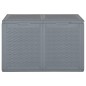 vidaXL Gartenbox Grau PP Rattan 180 L vidaXL Gartenbox Grau PP Rattan 180 L
