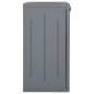vidaXL Gartenschrank Grau 65x45x88 cm PP Rattan-Optik vidaXL Gartenschrank Grau 65x45x88 cm PP Rattan-Optik