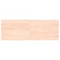 vidaXL Tischplatte 140x50x(2-4) cm Massivholz Unbehandelt Baumkante vidaXL Tischplatte 140x50x(2-4) cm Massivholz Unbehandelt Baumkante