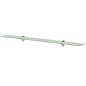 Schwebende Regale 2 Stk. Glas 90x20 cm 8 mm Schwebende Regale 2 Stk. Glas 90x20 cm 8 mm