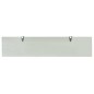 Schwebende Regale 2 Stk. Glas 90x20 cm 8 mm Schwebende Regale 2 Stk. Glas 90x20 cm 8 mm