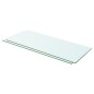 vidaXL Regalböden 2 Stk. Glas Transparent 60x20 cm