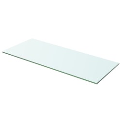 vidaXL Regalböden 2 Stk. Glas Transparent 60x20 cm