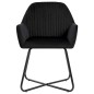 vidaXL Esszimmerstühle 6 Stk. Schwarz Samt vidaXL Esszimmerstühle 6 Stk. Schwarz Samt