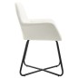 vidaXL Esszimmerstühle 6 Stk. Creme Stoff vidaXL Esszimmerstühle 6 Stk. Creme Stoff