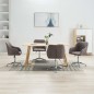 vidaXL Esszimmerstühle Drehbar 4 Stk. Taupe Stoff vidaXL Esszimmerstühle Drehbar 4 Stk. Taupe Stoff