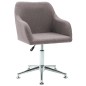 vidaXL Esszimmerstühle Drehbar 4 Stk. Taupe Stoff vidaXL Esszimmerstühle Drehbar 4 Stk. Taupe Stoff