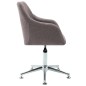 vidaXL Esszimmerstühle Drehbar 4 Stk. Taupe Stoff vidaXL Esszimmerstühle Drehbar 4 Stk. Taupe Stoff