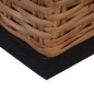 vidaXL 2-tlg. Sofagarnitur mit Auflagen Natur Rattan vidaXL 2-tlg. Sofagarnitur mit Auflagen Natur Rattan
