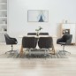 vidaXL Esszimmerstühle Drehbar 6 Stk. Dunkelgrau Stoff vidaXL Esszimmerstühle Drehbar 6 Stk. Dunkelgrau Stoff