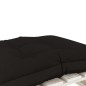 vidaXL Outdoor-Ottomane Paletten mit Kissen in Schwarz Holz vidaXL Outdoor-Ottomane Paletten mit Kissen in Schwarz Holz