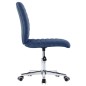 vidaXL Esszimmerstühle 4 Stk. Blau Stoff vidaXL Esszimmerstühle 4 Stk. Blau Stoff