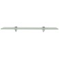 vidaXL Schweberegale 2 Stk. Glas 60x10 cm 8 mm vidaXL Schweberegale 2 Stk. Glas 60x10 cm 8 mm