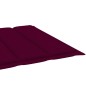 vidaXL Sonnenliege mit Auflage Akazie Massivholz vidaXL Sonnenliege mit Auflage Akazie Massivholz
