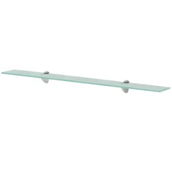 vidaXL Schweberegale 2 Stk. Glas 90x20 cm 8 mm