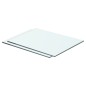 Regalböden 2 Stk. Glas Transparent 40 x 25 cm Regalböden 2 Stk. Glas Transparent 40 x 25 cm
