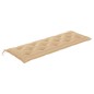 vidaXL Batavia-Gartenbank mit Beige Auflage 150 cm Massivholz Teak vidaXL Batavia-Gartenbank mit Beige Auflage 150 cm Massivholz Teak